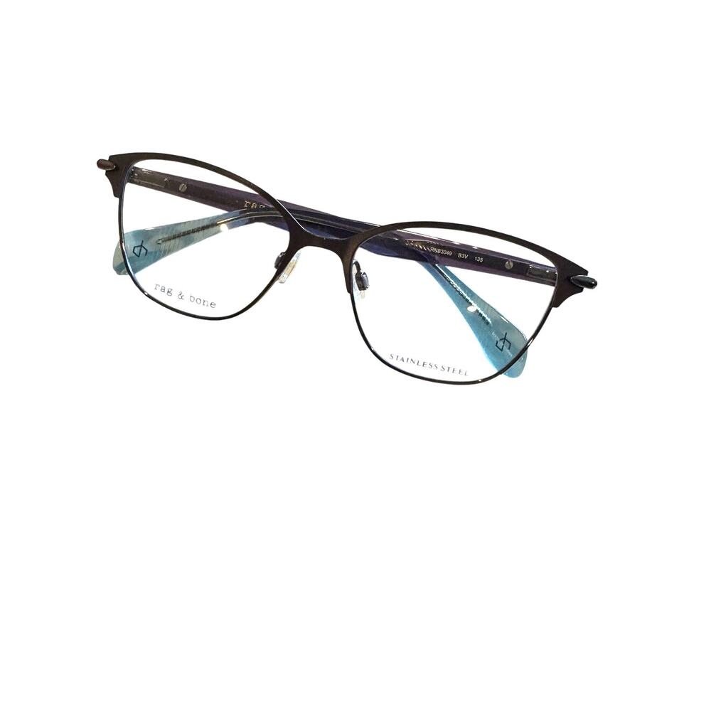 NEW Rag & Bone RNB3049 B3V blue and purple glasses